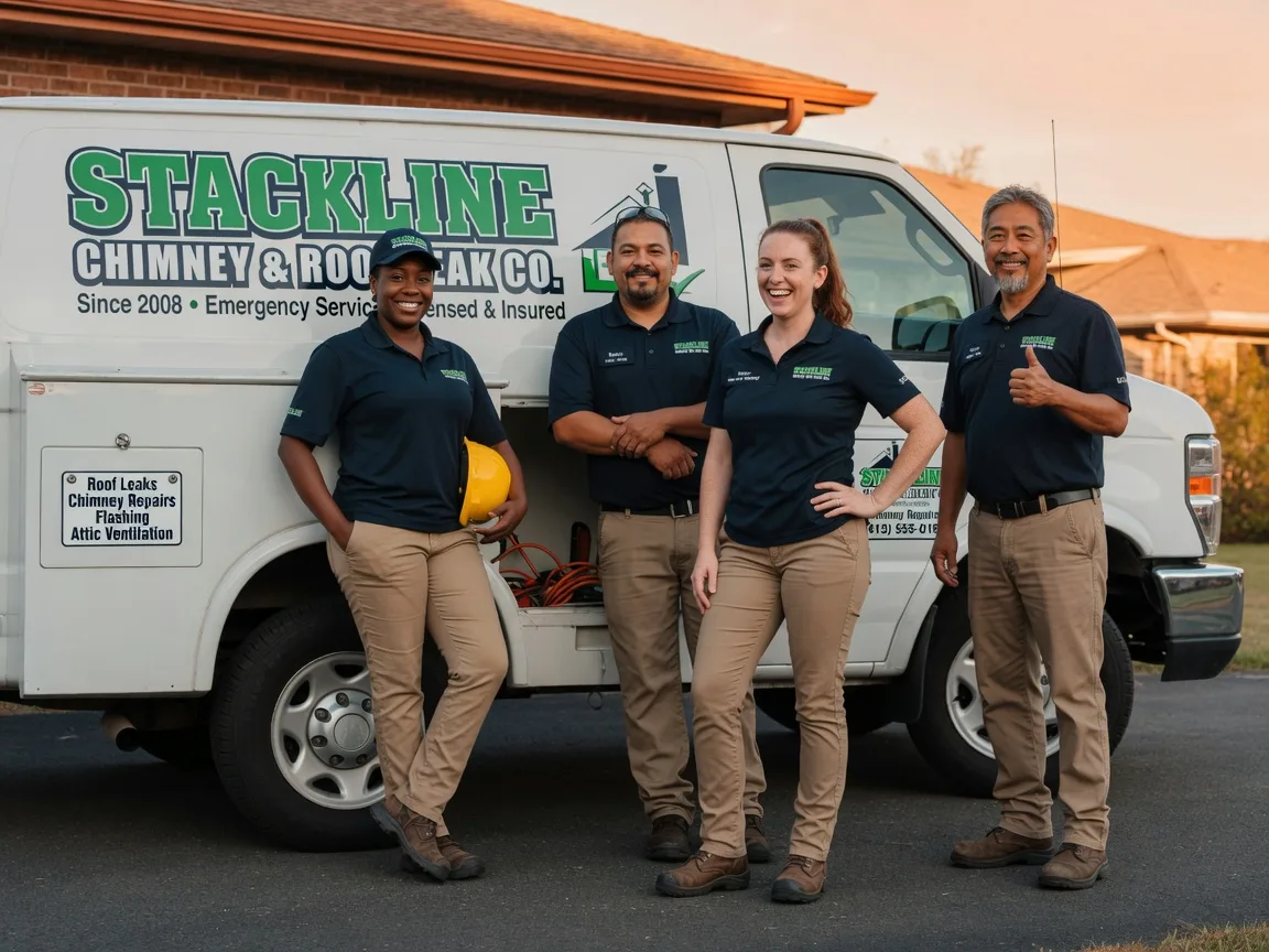 Chimney flashing repair company in Charlotte, AR